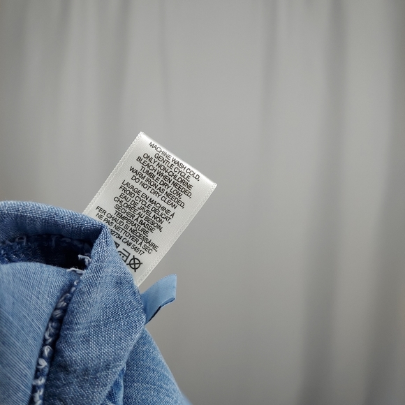 Side Stitch Los Angeles Lyocell Pants P1X Blue Jogger Drawstring Elastic Pullon - Picture 9 of 10